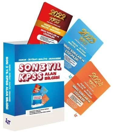 4T Yayınları KPSS A Grubu Çıkmış Sorular Son 3 Yıl Çözümlü