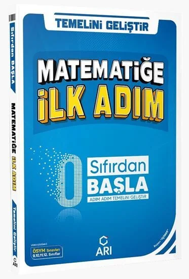 Arı Yayınları 0 Sıfırdan Başla Matematik Matematiğe İlk Adım - Şenol Aydın Arı Yayınları