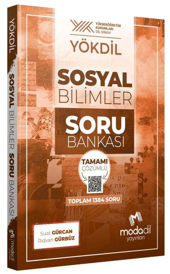 Modadil Yayınları YÖKDİL Sosyal Bilimler Tamamı Çözümlü Soru Bankası/Suat GÜRCAN, Rıdvan GÜRBÜZ