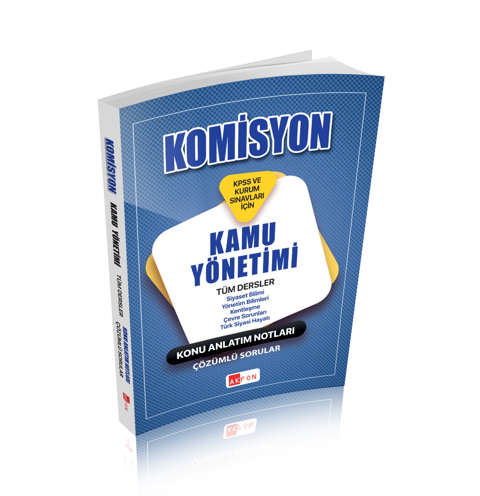 Akfon Yayınları 2026 Kamu Yönetimi Tüm Dersler Konu Anlatımı Notları