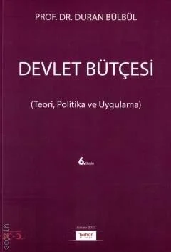 Turhan Kitabevi Devlet Bütçesi (Duran Bülbül) Duran Bülbül