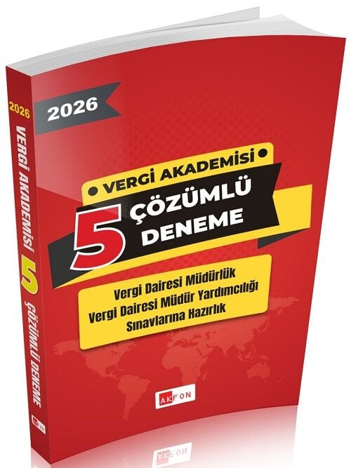 2026 Vergi Akademisi Vergi Dairesi Müdür ve Yardımcılığı 5 Deneme