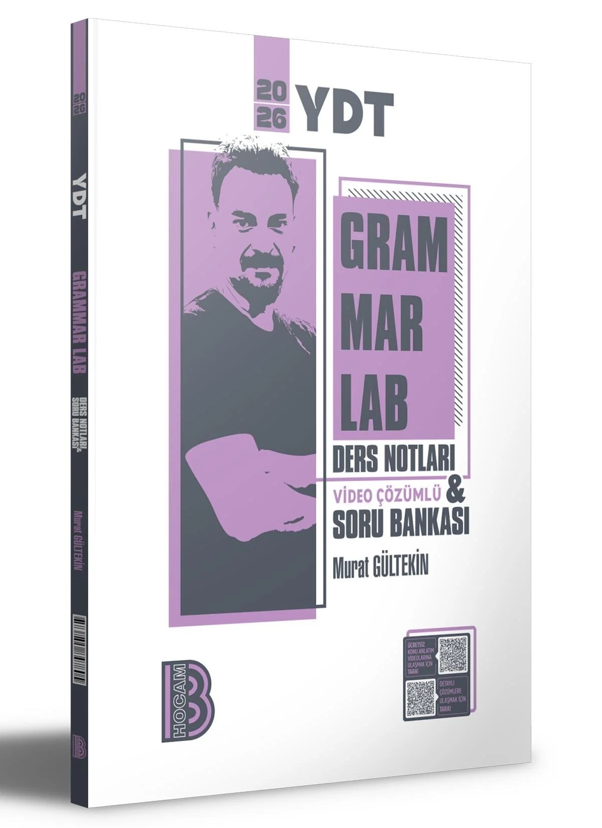 2026 YDT Grammar Lab Ders Notları ve Video Çözümlü Soru Bankası Murat Gültekin Benim Hocam Yayınları