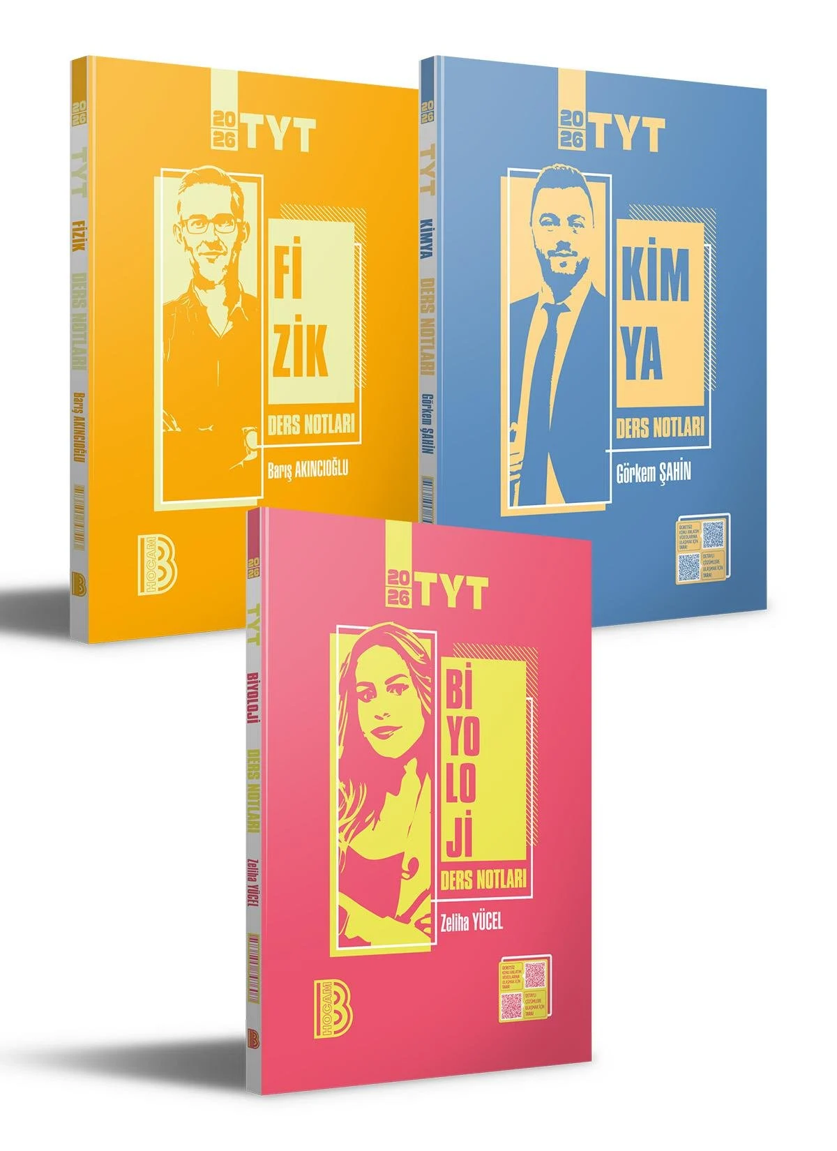 Benim Hocam Yayınları 2026 TYT Fizik Kimya Biyoloji Ders Notları Seti Benim Hocam Yayınları