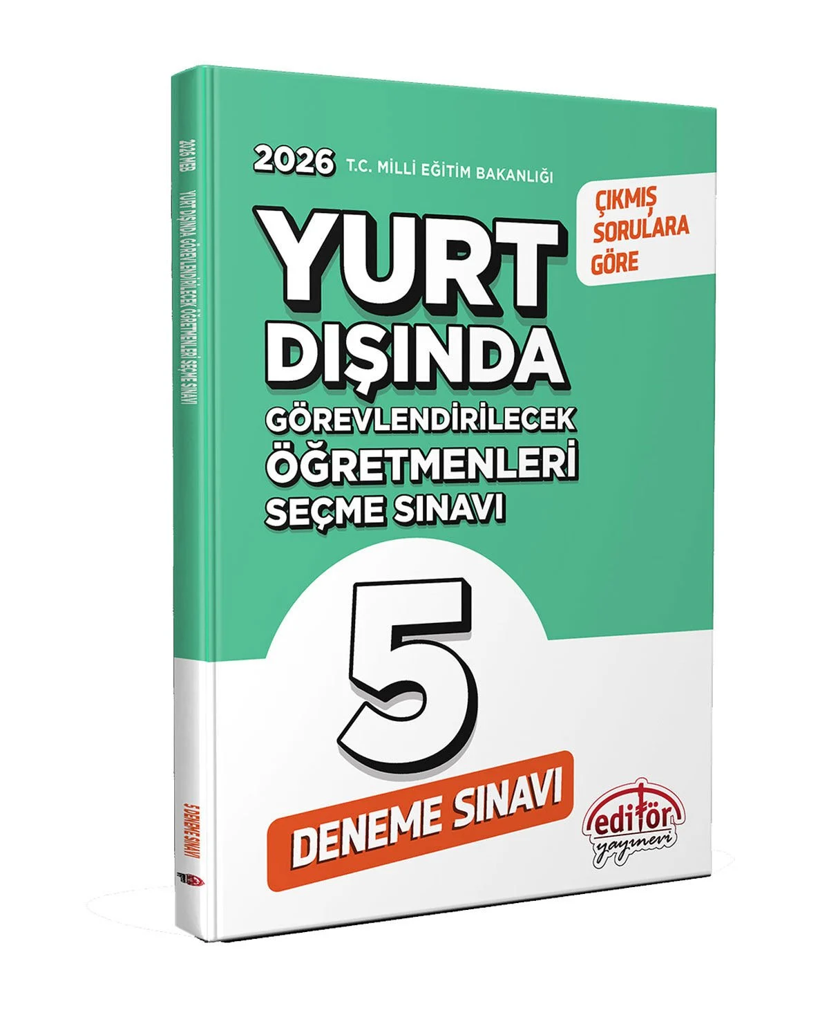 Editör 2026 MEB Yurt Dışında Görevlendirilecek Öğretmenleri Seçme Sınavı 5 Deneme Editör Yayınları