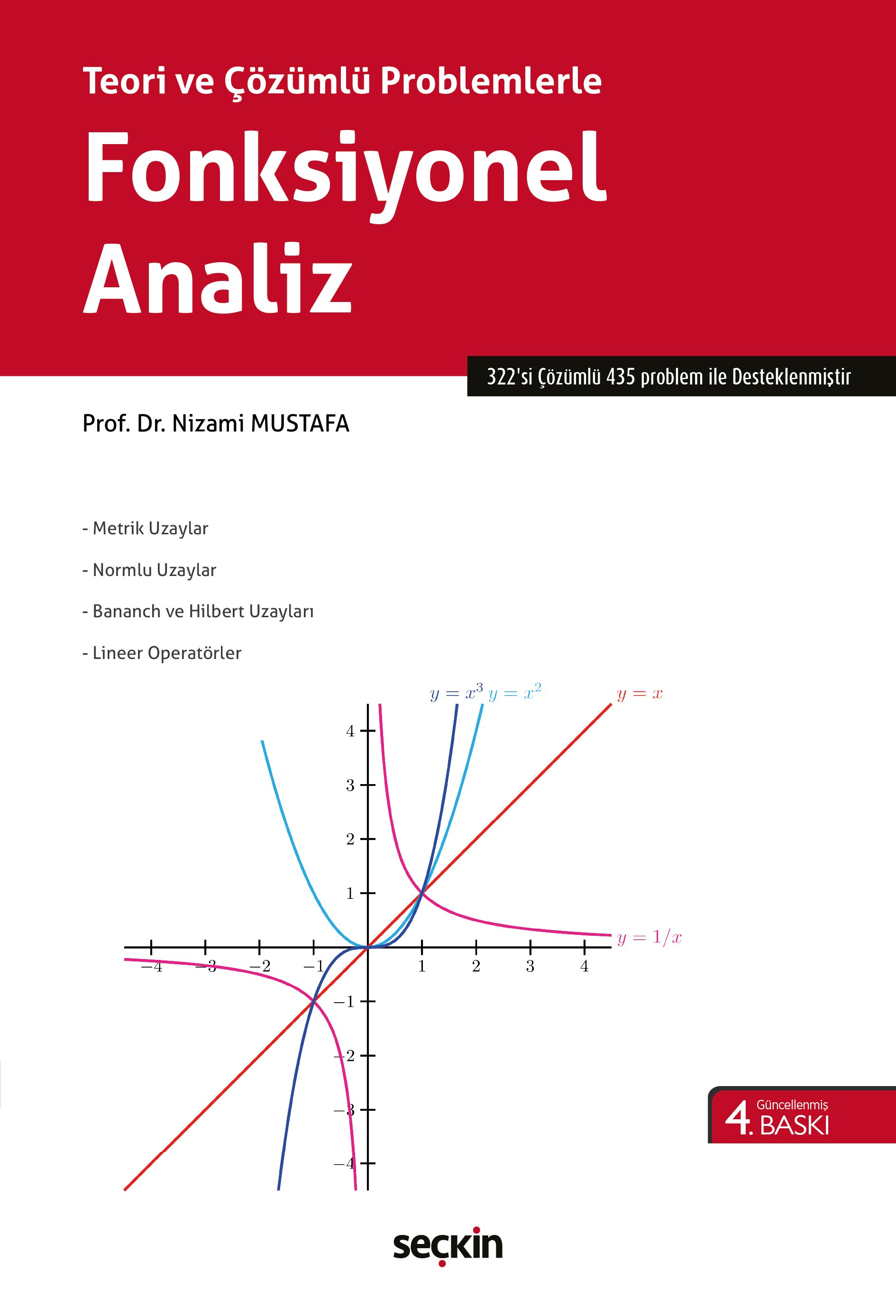 Seçkin Yayıncılık Teori ve Çözümlü Problemlerle Fonksiyonel Analiz (Nizami Mustafa)