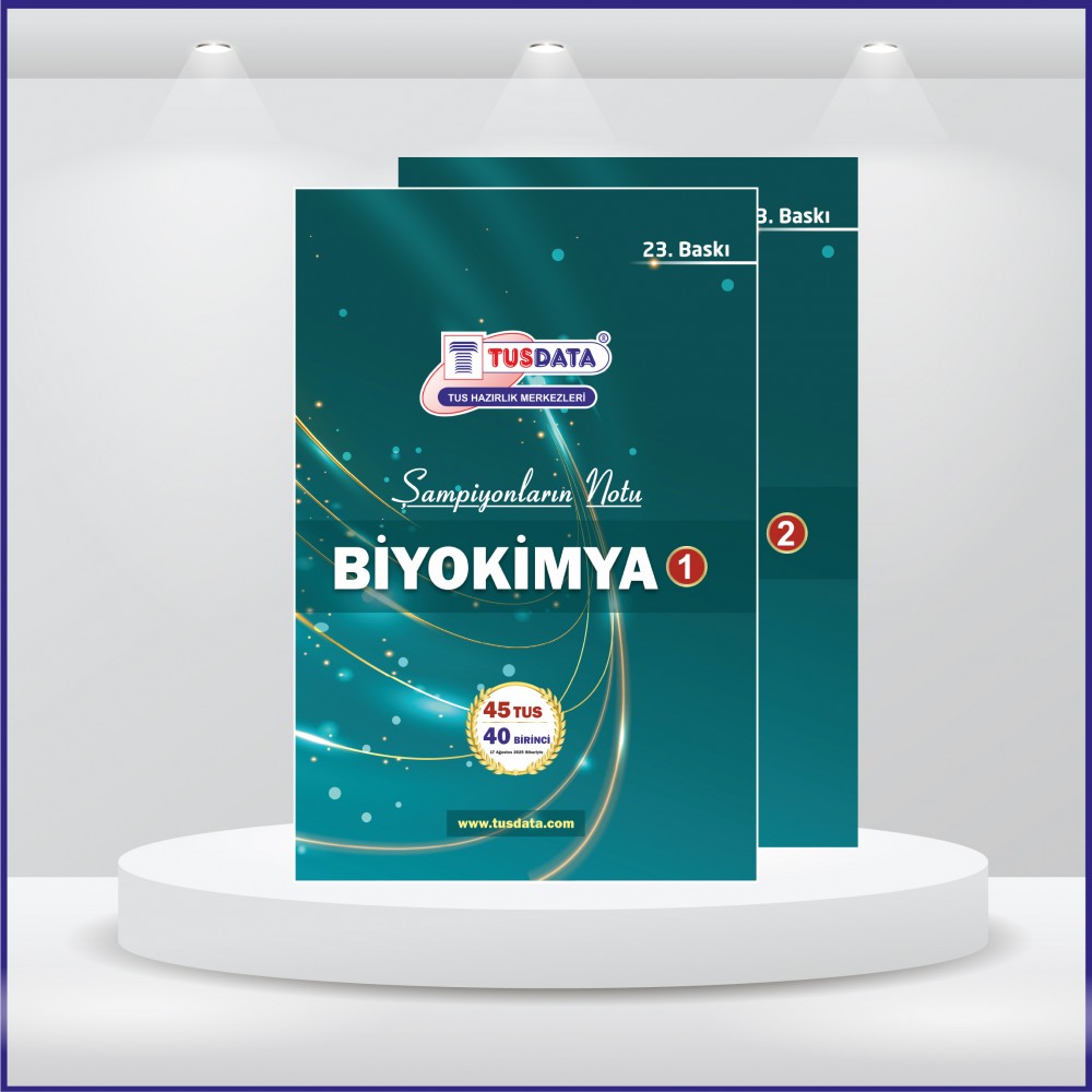 TUS Şampiyonların Notu Biyokimya / 23.Baskı
