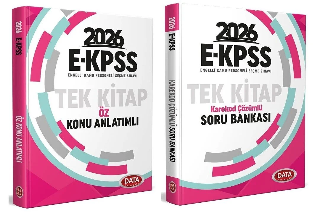 Data 2026 EKPSS Konu Anlatımlı + Soru Bankası 2 li Set Data Yayınları