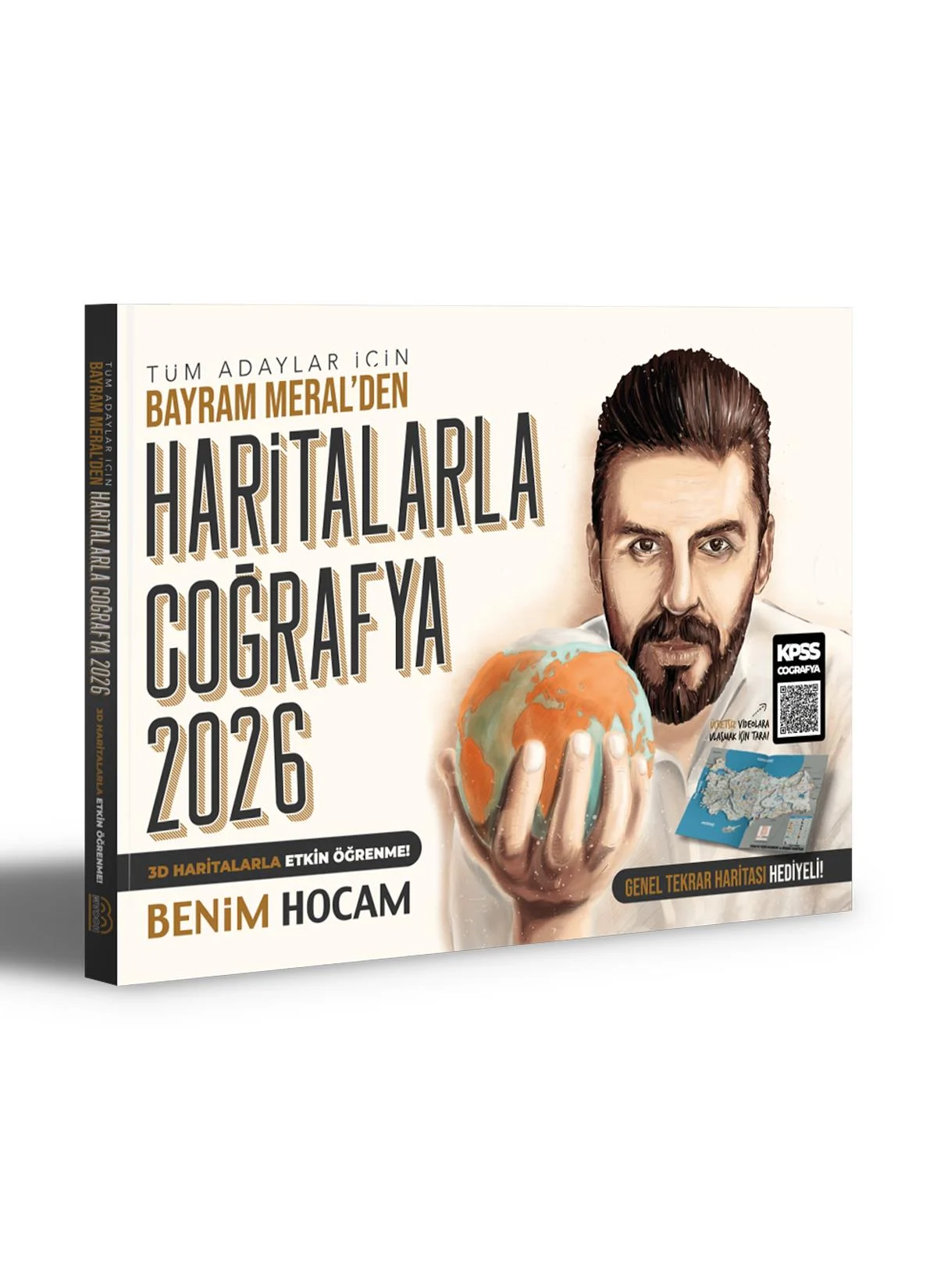 Benim Hocam Yayınları 2026 Tüm Adaylar İçin Haritalarla Coğrafya Konu Anlatımı Benim Hocam Yayınları(Bayram Meral)