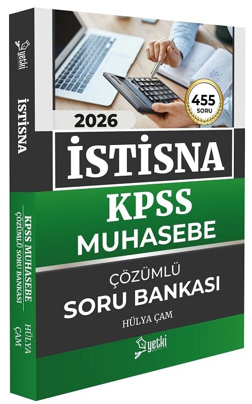 Yetki Yayınları 2026 KPSS A Grubu İstisna KPSS Muhasebe Soru Bankası (Hülya ÇAM)