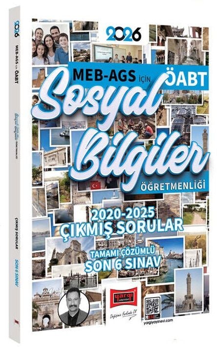 Yargı 2026 ÖABT MEB-AGS Sosyal Bilgiler Öğretmenliği Çıkmış Sorular Son 6 Sınav Çözümlü - Mustafa Özdemir Yargı Yayınları