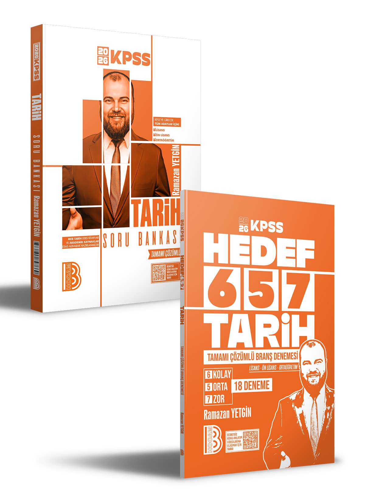 Benim Hocam Yayınları 2026 KPSS Tarih Soru Bankası ve Deneme Seti Benim Hocam Yayınları (Ramazan Yetgin)