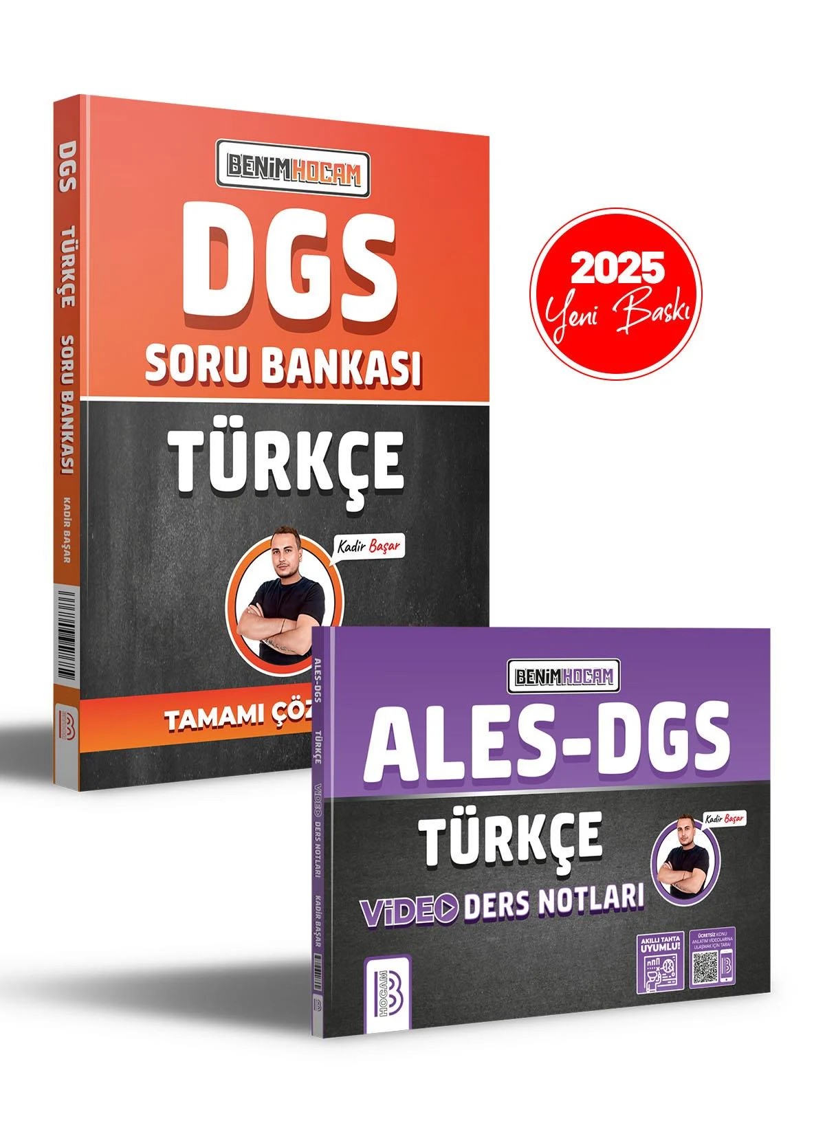 Benim Hocam Yayınları 2025 ALES DGS Türkçe Video Ders Notları ve DGS Türkçe Soru Bankası Seti Benim Hocam Yayınları