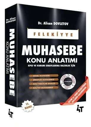 4T Yayınları MUHASEBE KONU ANLATIMI FELEKİYYE (Alican Dovletov)