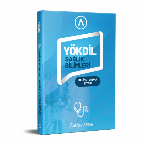 Akın Dil YÖKDİL Sağlık Kelime - Okuma Kitabı Akın Publishing
