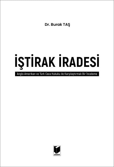 Adalet Yayınevi İştirak İradesi Burak Taş Adalet Yayınevi Mart 2026