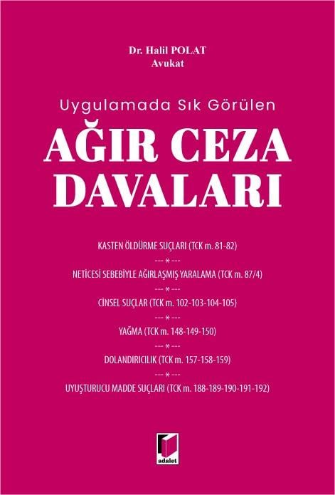 Adalet Yayınevi Ağır Ceza Davaları (Halil Polat)