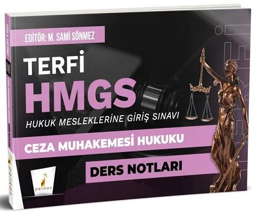 Pelikan Yayınları TERFİ HMGS Ceza Muhakemesi Hukuku Ders Notları - Sami Sönmez