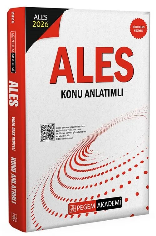 Pegem 2026 ALES Konu Anlatımlı Pegem Akademi Yayınları