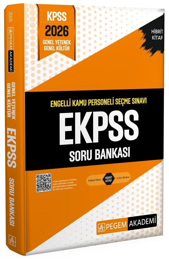 Pegem Yayınları 2026 EKPSS Soru Bankası