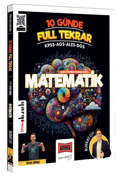Yargı 2026 KPSS MEB-AGS ALES DGS Matematik 10 Günde Full Tekrar Çözümlü - İlyas Güneş