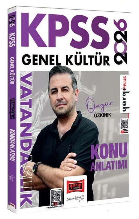 Yargı 2026 KPSS Vatandaşlık Konu Anlatımı - Özgür Özkınık Yargı Yayınları