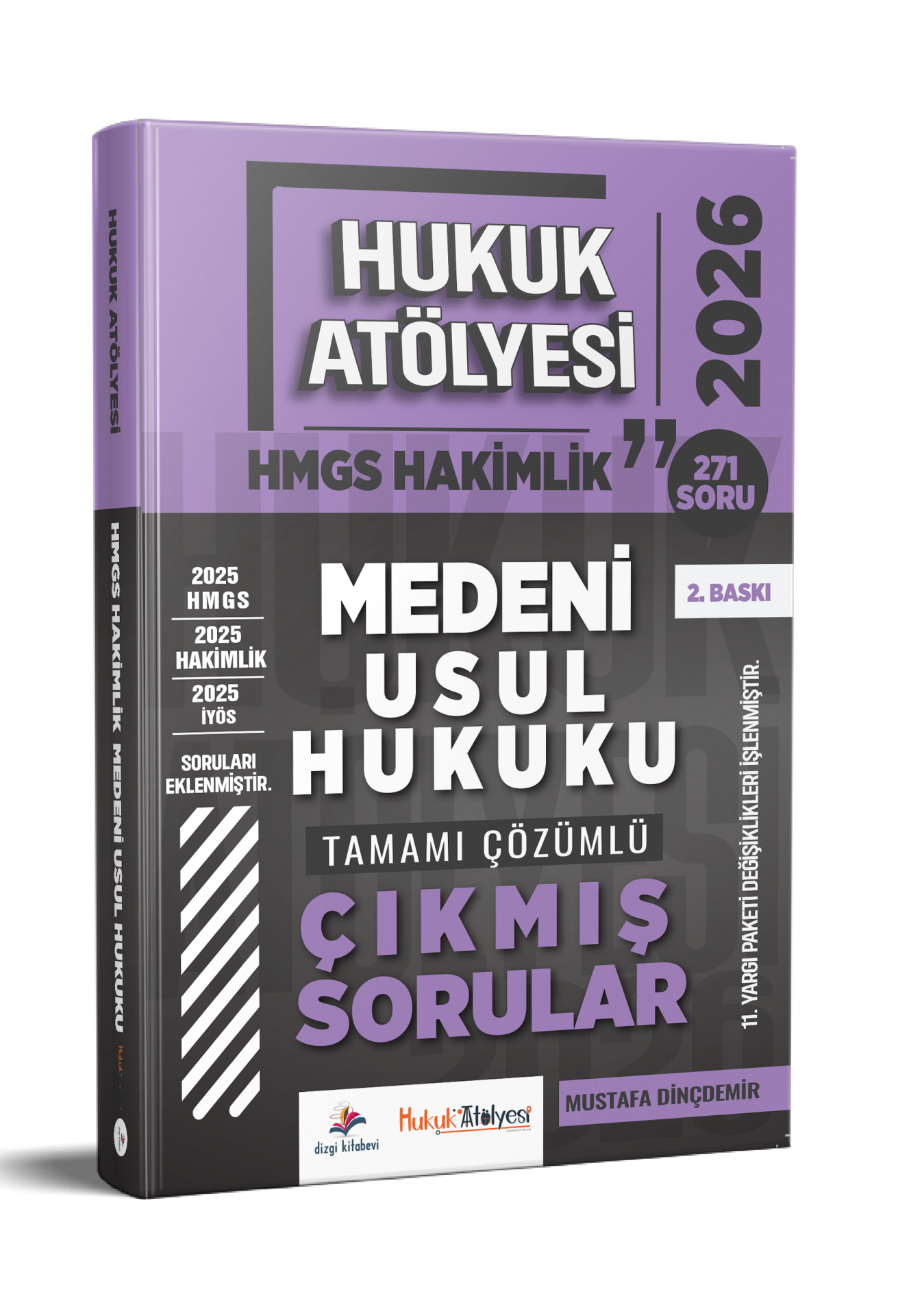 Dizgi Kitap 2026 Hukuk Atölyesi HMGS Hakimlik Medeni Usul Hukuku Çıkmış Sorular Çözümlü - Mustafa Dinçdemir Dizgi Kitap