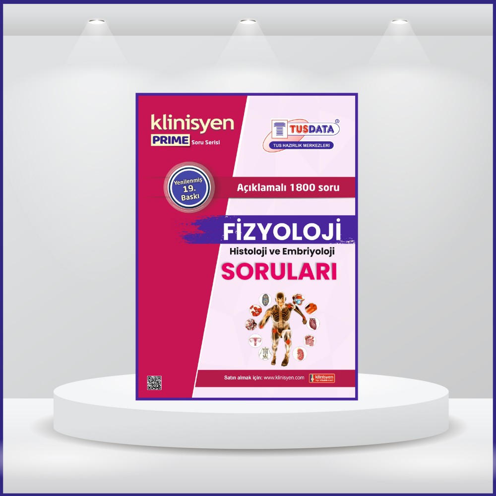 Klinisyen Prime Soruları Fizyoloji ( 19.Baskı )