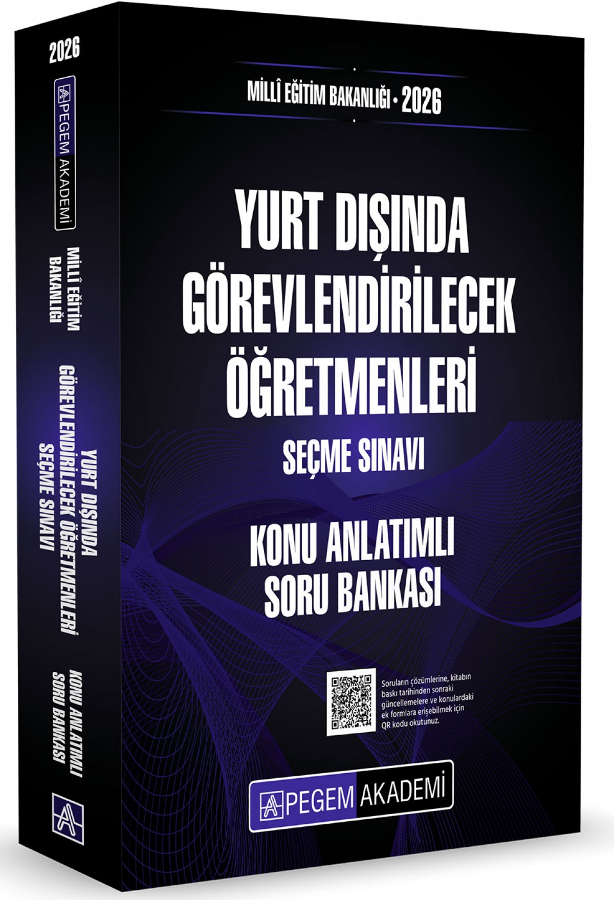 Pegem Yayınları 2026 MEB Yurt Dışında Görevlendirilecek Öğretmenleri Seçme Sınavı Konu Anlatımlı Soru Bankası