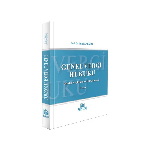 Yetkin Yayınları Genel Vergi Hukuku Ders Kitabı (Yusuf Karakoç)