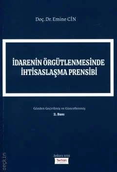Turhan Kitabevi İdarenin Örgütlenmesinde İhtisaslaşma Prensibi (Emine Cin)