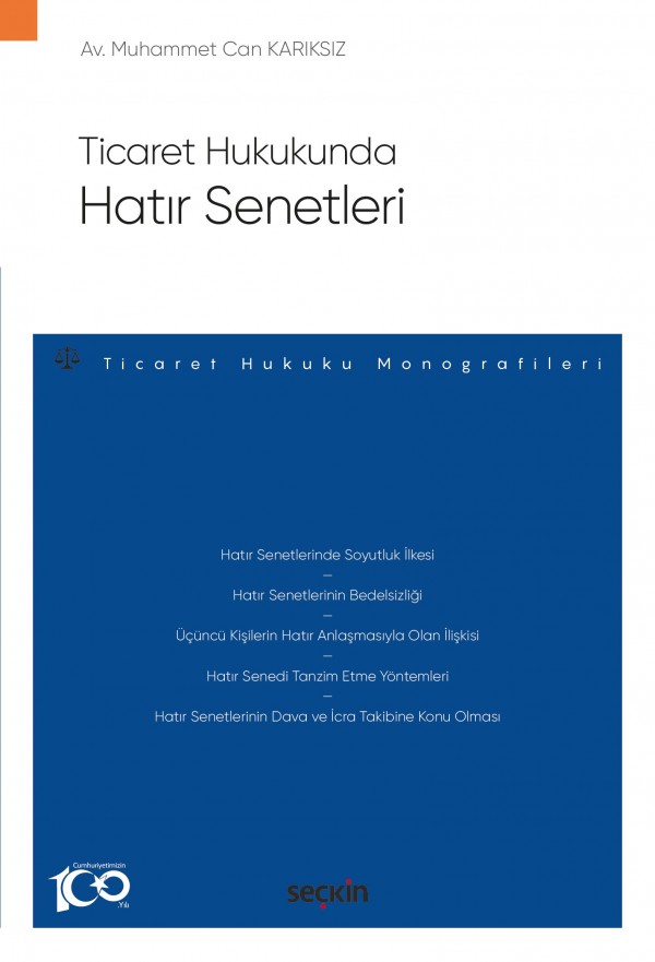 Seçkin Hatır Senetleri-Muhammet Can Karıksız