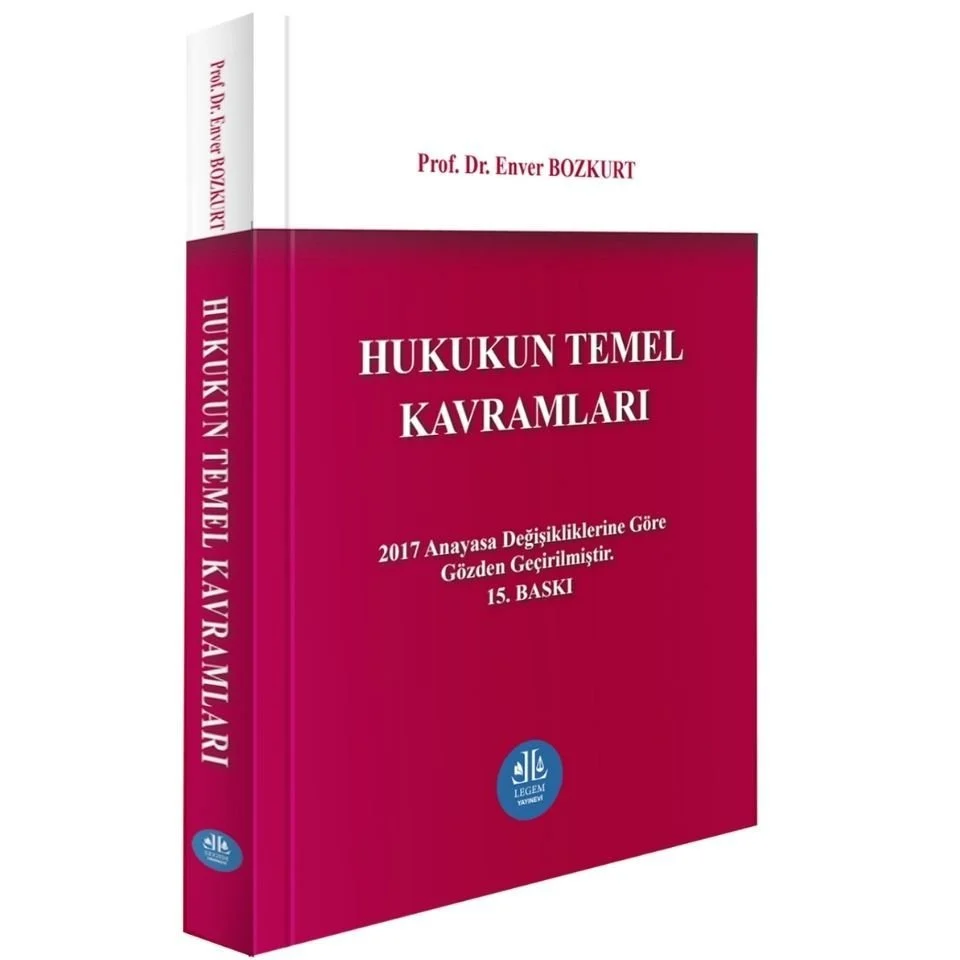 Legem Yayınevi Hukukun Temel Kavramları (Enver Bozkurt)