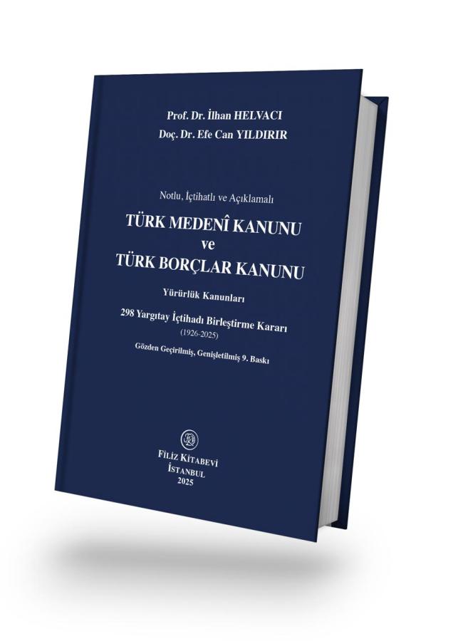 Filiz Yayınları Türk Medeni Kanunu ve Türk Borçlar Kanunu,İlhan Helvacı