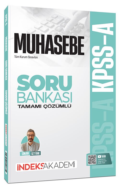 İndeks Akademi 2026 KPSS A Grubu Muhasebe Soru Bankası Çözümlü - Sinan Öztürk İndeks Akademi Yayıncılık