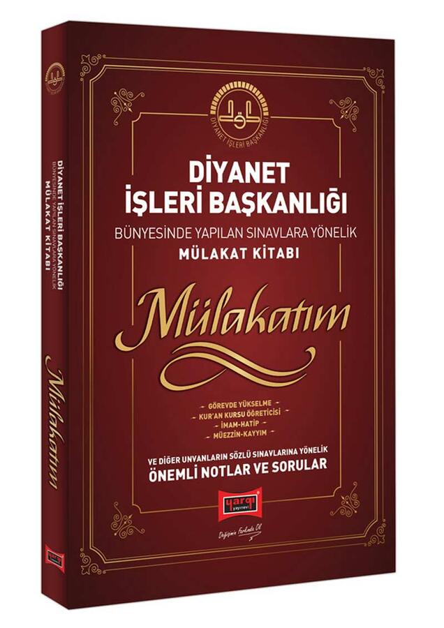 Yargı Yayınları Diyanet İşleri Başkanlığı Bünyesinde Yapılan Sınavlara Yönelik Mülakat Kitabı