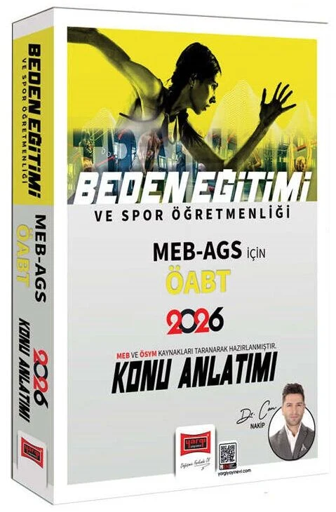 Yargı 2026 ÖABT MEB-AGS Beden Eğitimi Öğretmenliği Konu Anlatımı - Can Nakip Yargı Yayınları