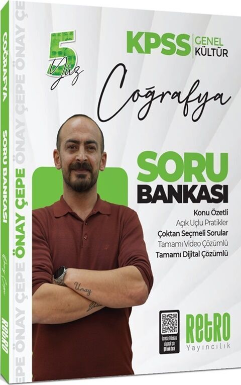 Retro Yayıncılık 2026 KPSS Coğrafya Soru Bankası (Önay Çepe)
