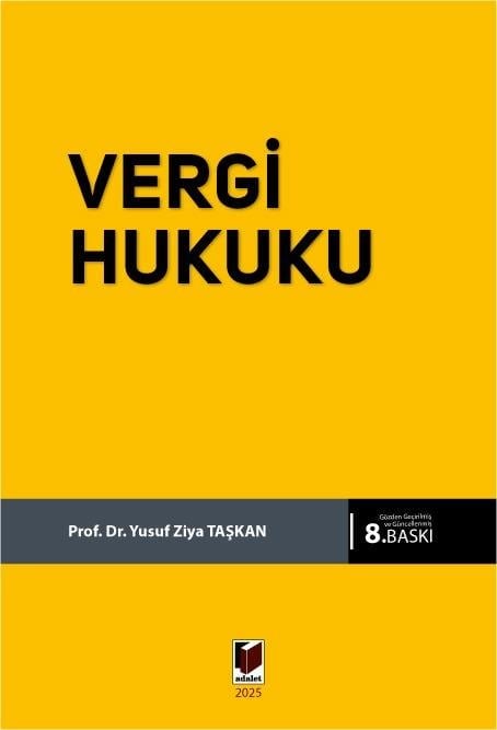 Adalet Yayınları Vergi Hukuku (Yusuf Ziya Taşkan)