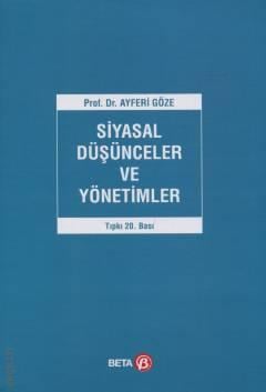 Beta Yayınevi Siyasal Düşünceler ve Yönetimler (Ayferi Göze)