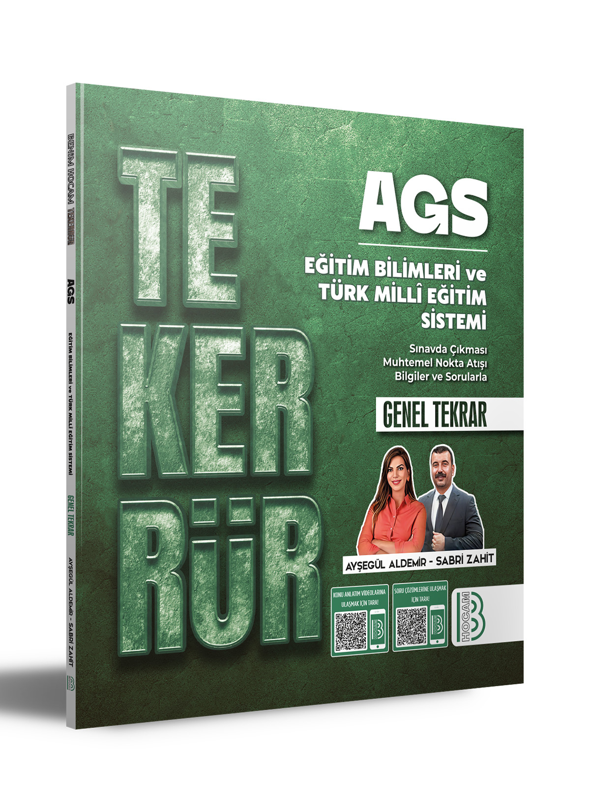 Benim Hocam Yayınları 2026 TEKERRÜR KPSS Eğitim Bilimleri ve Türk Milli Eğitim Sistemi Genel Tekrar Ayşegül Aldemir, Sabri Zahit