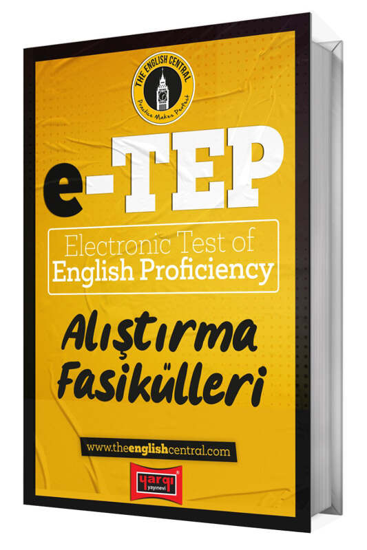 Yargı E-Tep Electronic Test Of English Proficiency Alıştırma Fasikülleri - Fuat Başkan Yargı Yayınları