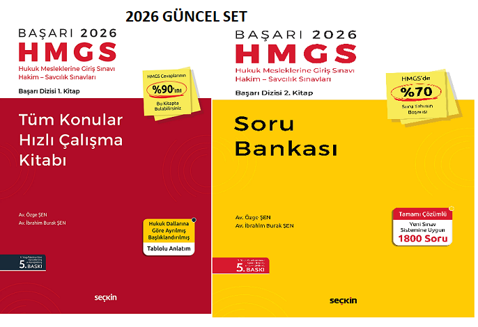 Seçkin Yayınevi Başarı HMGS Sınav Seti Konu+Soru  (Özge Şen,İbrahim Burak Şen)