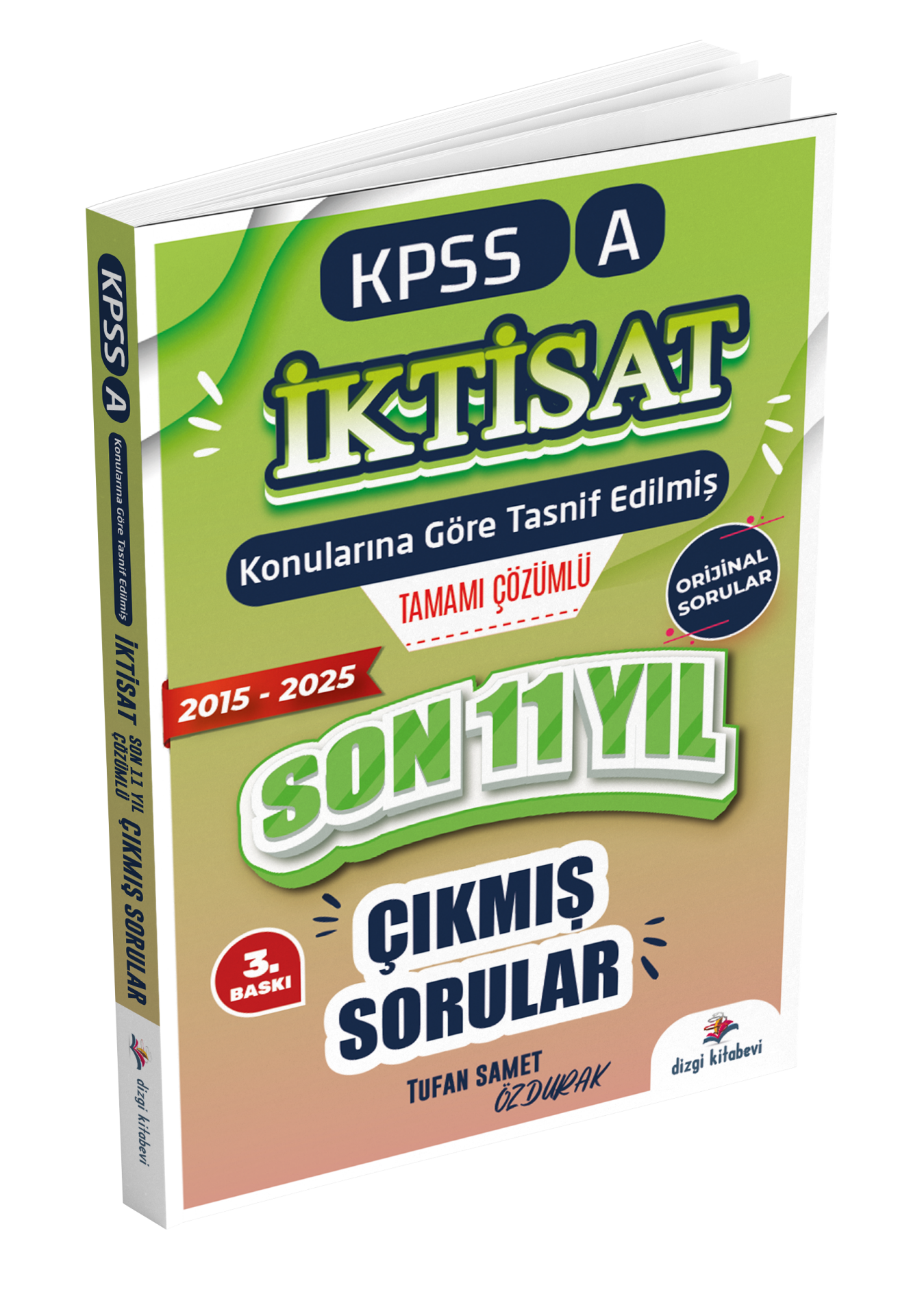 Dizgi Kitap 2026 Kpss A İktisat Konularına Göre Tasnif Edilmiş Son 11 Yıl Tamamı Çözümlü Orijinal Çıkmış Sorular