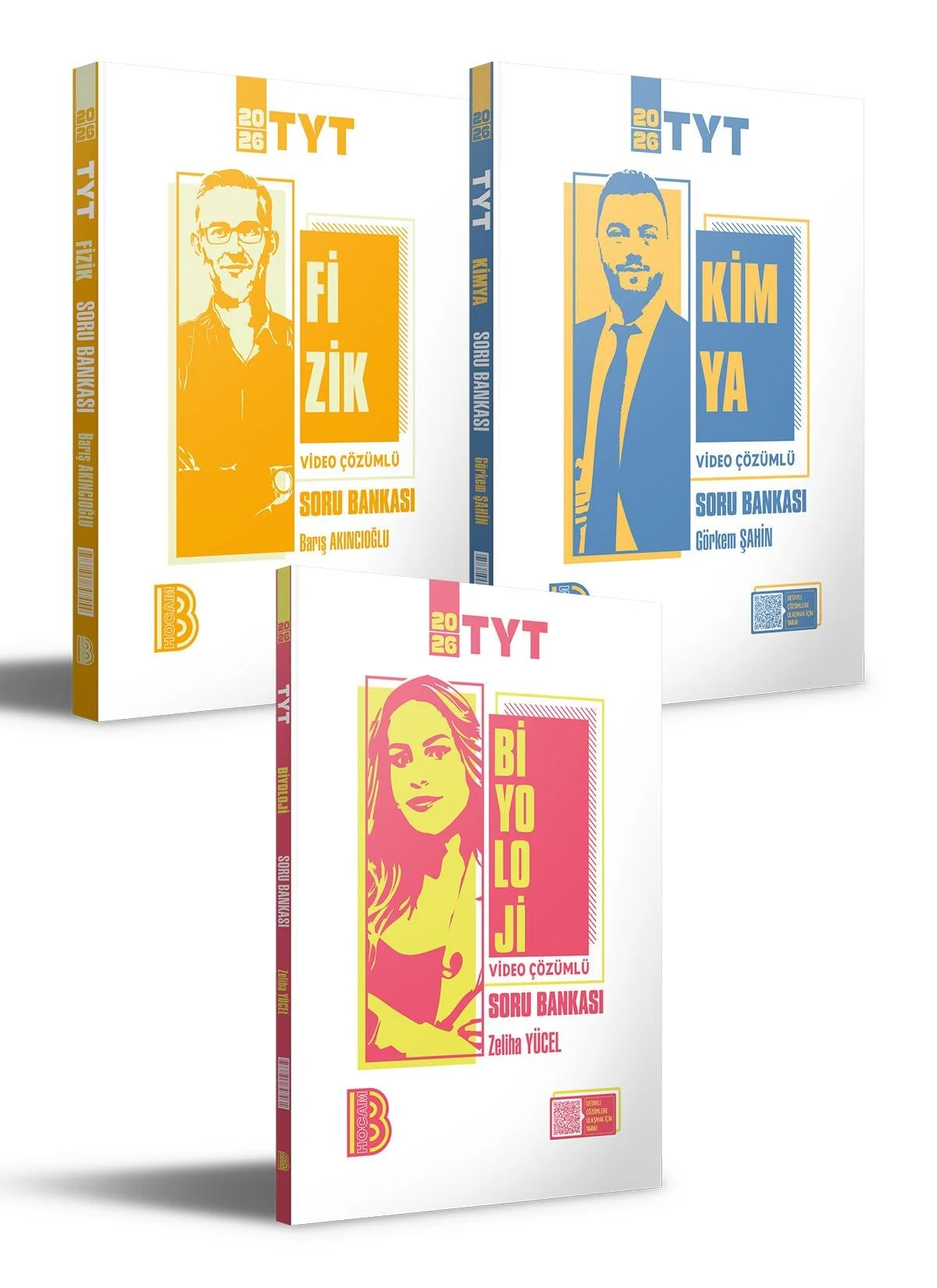Benim Hocam Yayınları 2026 TYT Fizik Kimya Biyoloji Video Çözümlü Soru Bankası Seti Benim Hocam Yayınları