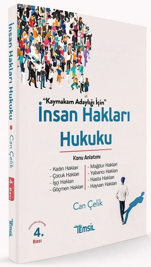 Temsil Yayınları Kaymakamlık İnsan Hakları Hukuku Konu Anlatımı (Can Çelik)