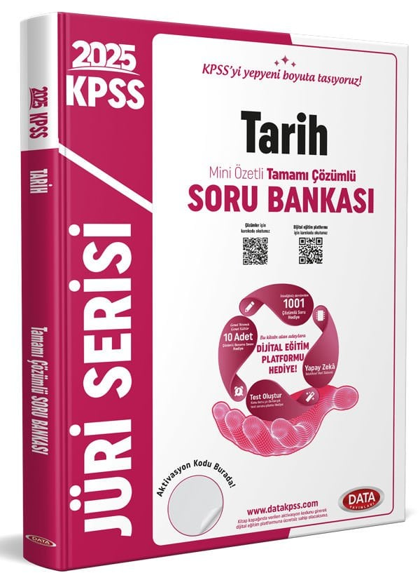 Data Yayınları 2026 KPSS Tarih Jüri Soru Bankası Çözümlü