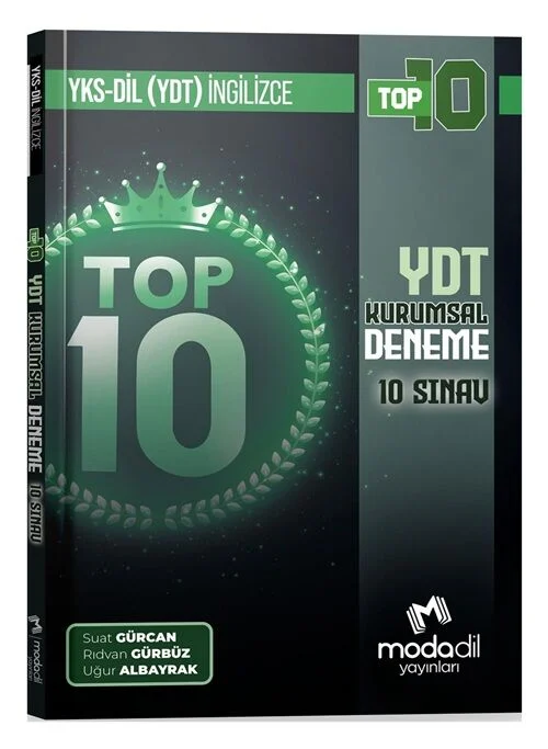 Modadil YKSDİL İngilizce TOP 10 Kurumsal Deneme Modadil Yayınları