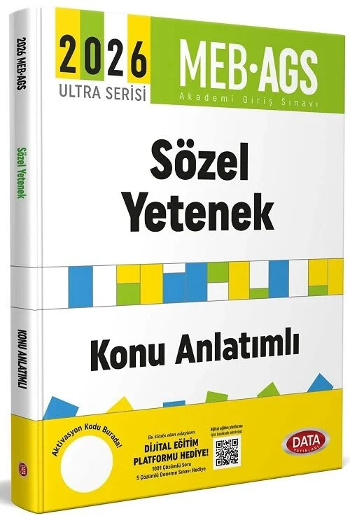 Data 2026 MEB-AGS Tarih Konu Anlatımlı Ultra Serisi Data Yayınları