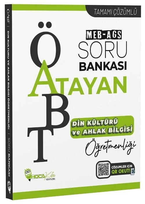 Hoca Kafası 2026 ÖABT MEB-AGS Din Kültürü ve Ahlak Bilgisi Öğretmenliği Atayan Soru Bankası Çözümlü Hoca Kafası Yayınları